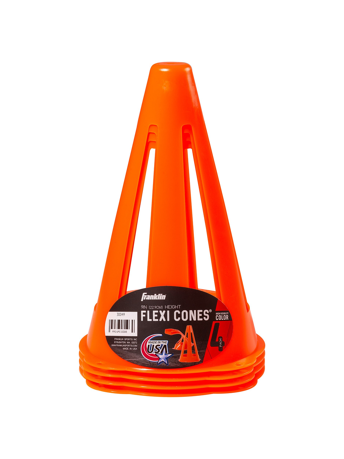 Set de 4 conos de 9'' Franklin 1