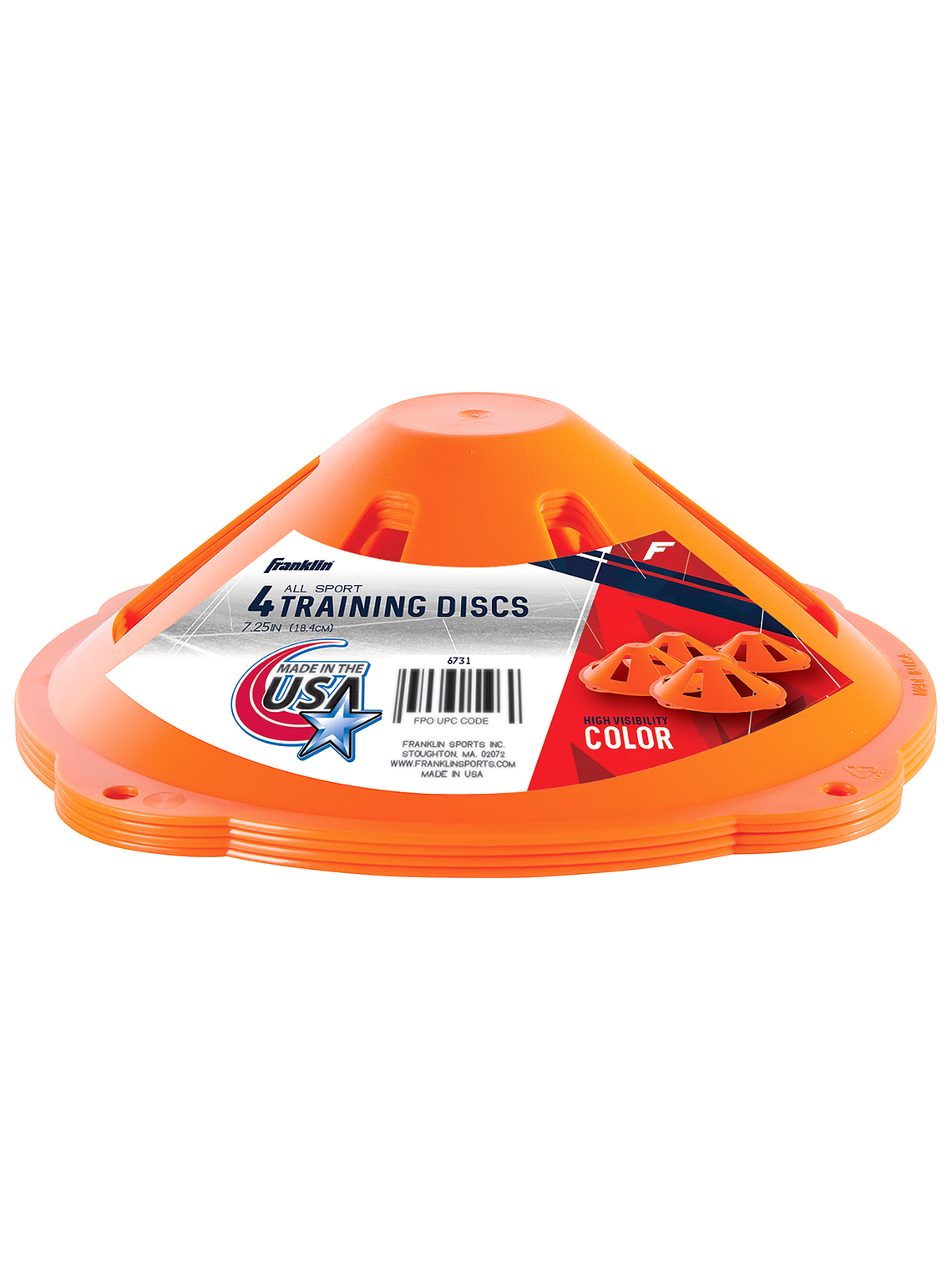 Set 4 Conos Lenteja Franklin 1