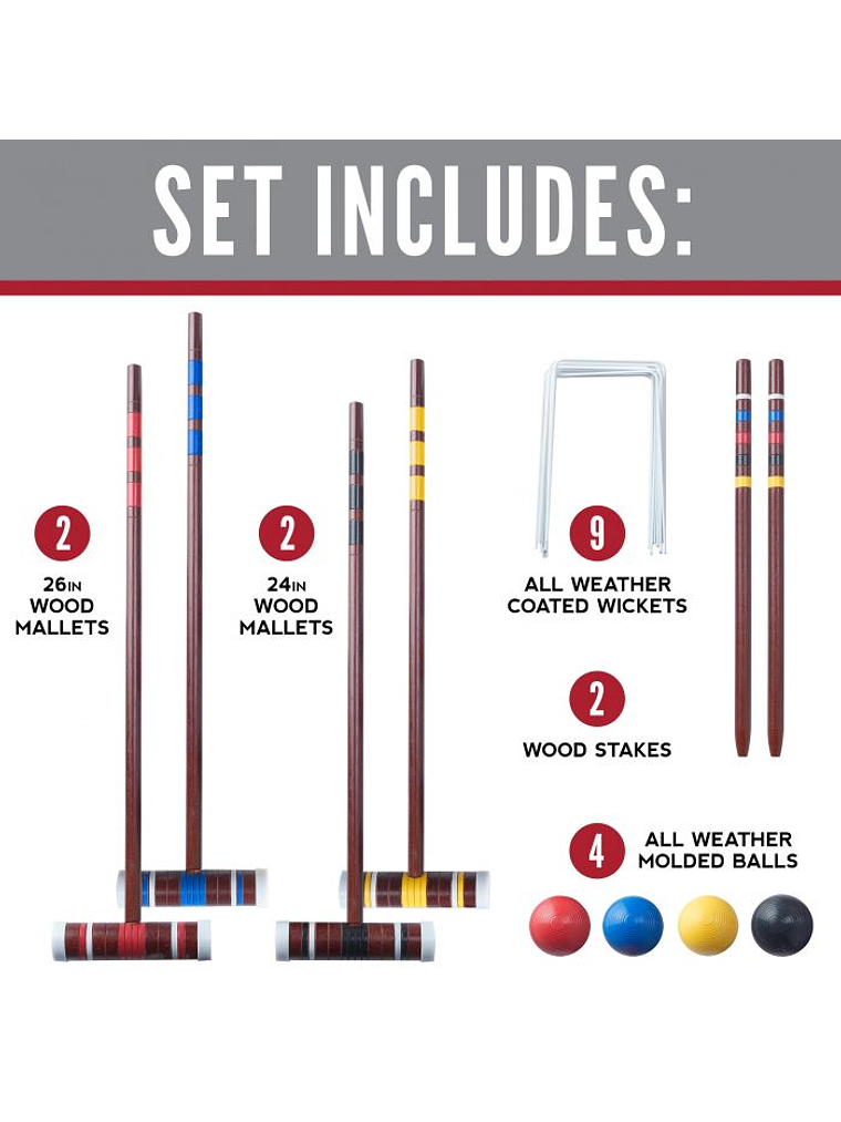 Set De Croquet Recreacional Franklin 3