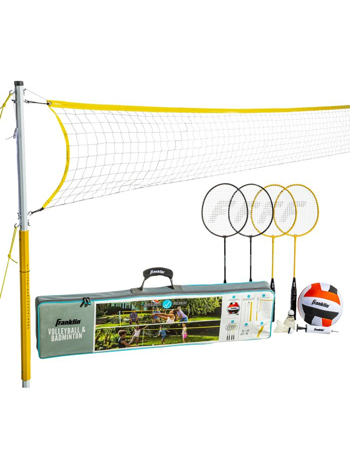 Set Bádminton Volleyball Familiar Franklin 1