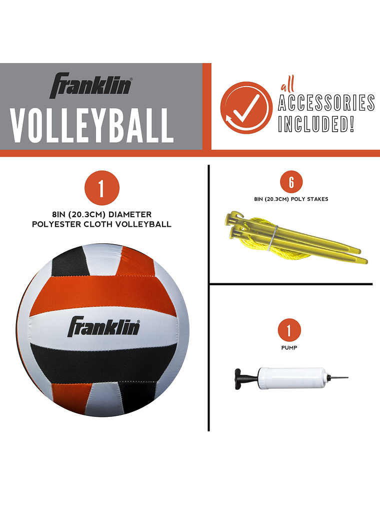 Set Volleyball Familiar Franklin 2