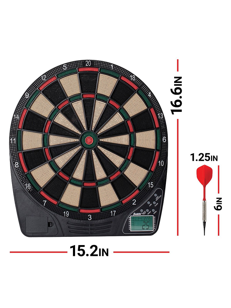 Tablero dardos Electrónico Franklin 2