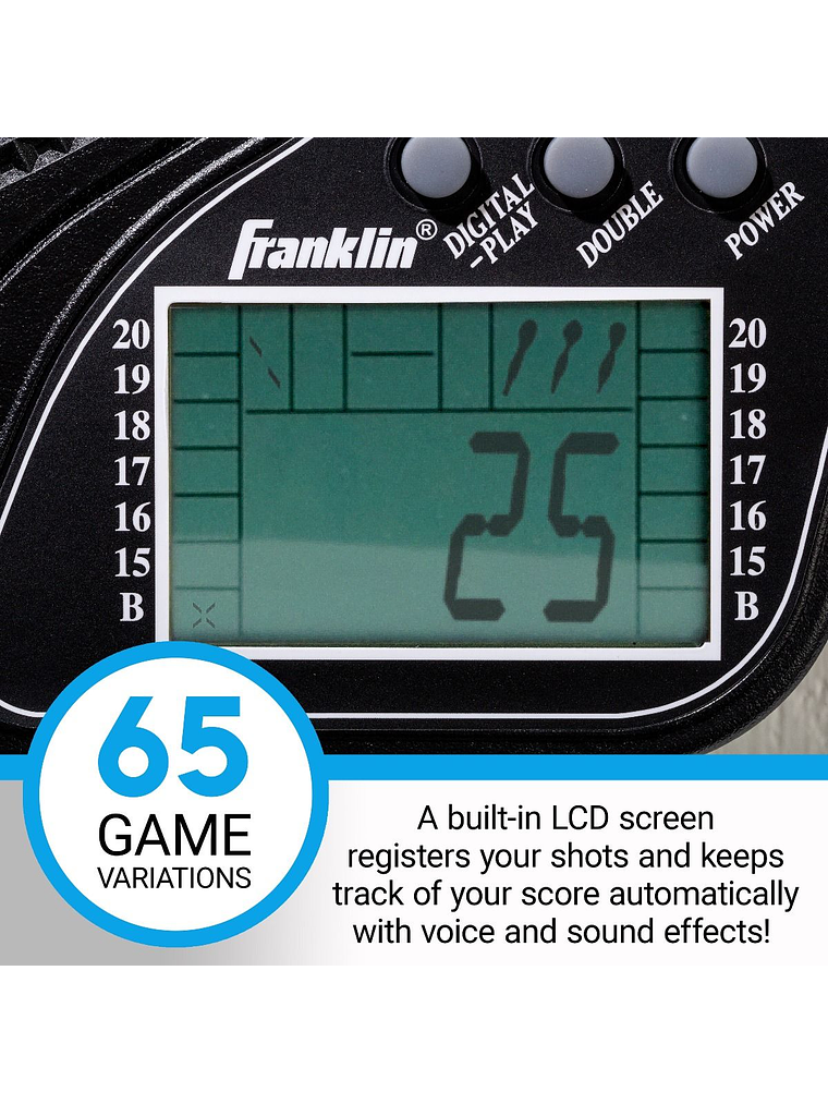 Tablero dardos Electrónico Franklin 3