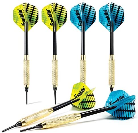 Set de 6 dardos Punta Blanda Franklin imagen 1