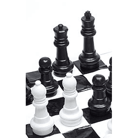Set de piezas gigantes para ajedrez