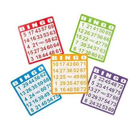 Cartones De Bingo 100 Unid