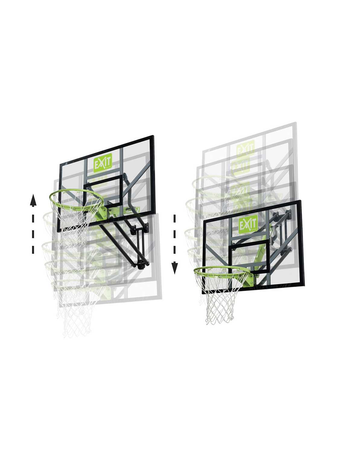 Tablero de Basquetbol Galaxy regulable 305 cm 2