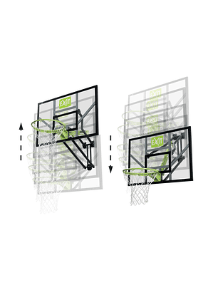 Tablero de Basquetbol Galaxy regulable 305 cm