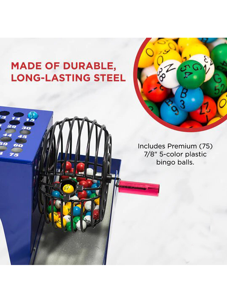 Set de Bingo Profesional 4