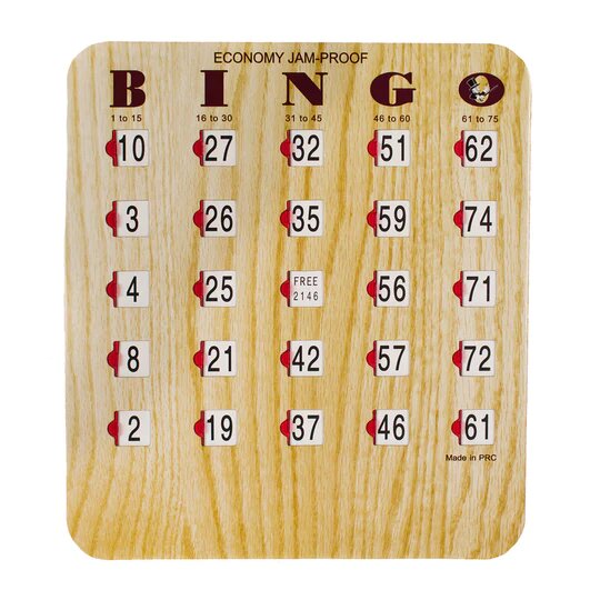 Cartones de Bingo Rápido
