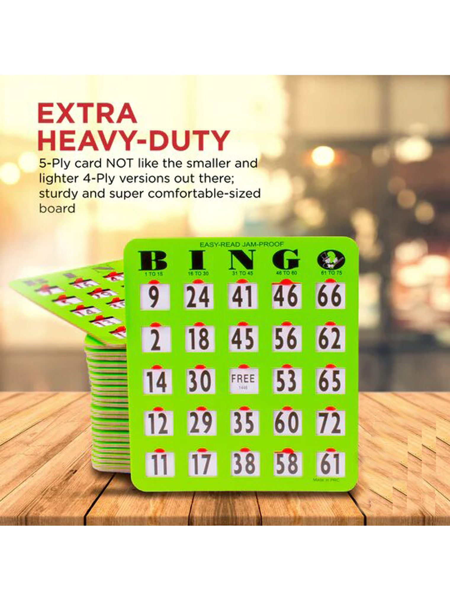 Carton de Bingo Jumbo 3