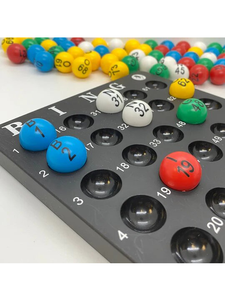 Bandeja ordenadora bolas de Bingo 1
