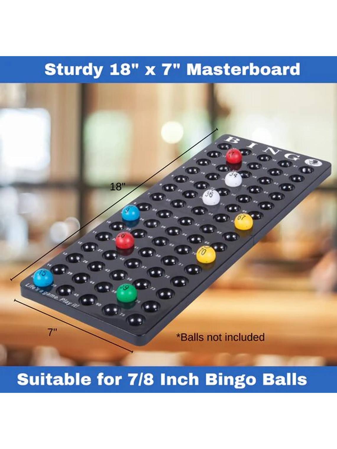 Bandeja ordenadora bolas de Bingo 2