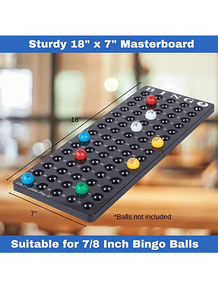 Bandeja ordenadora bolas de Bingo