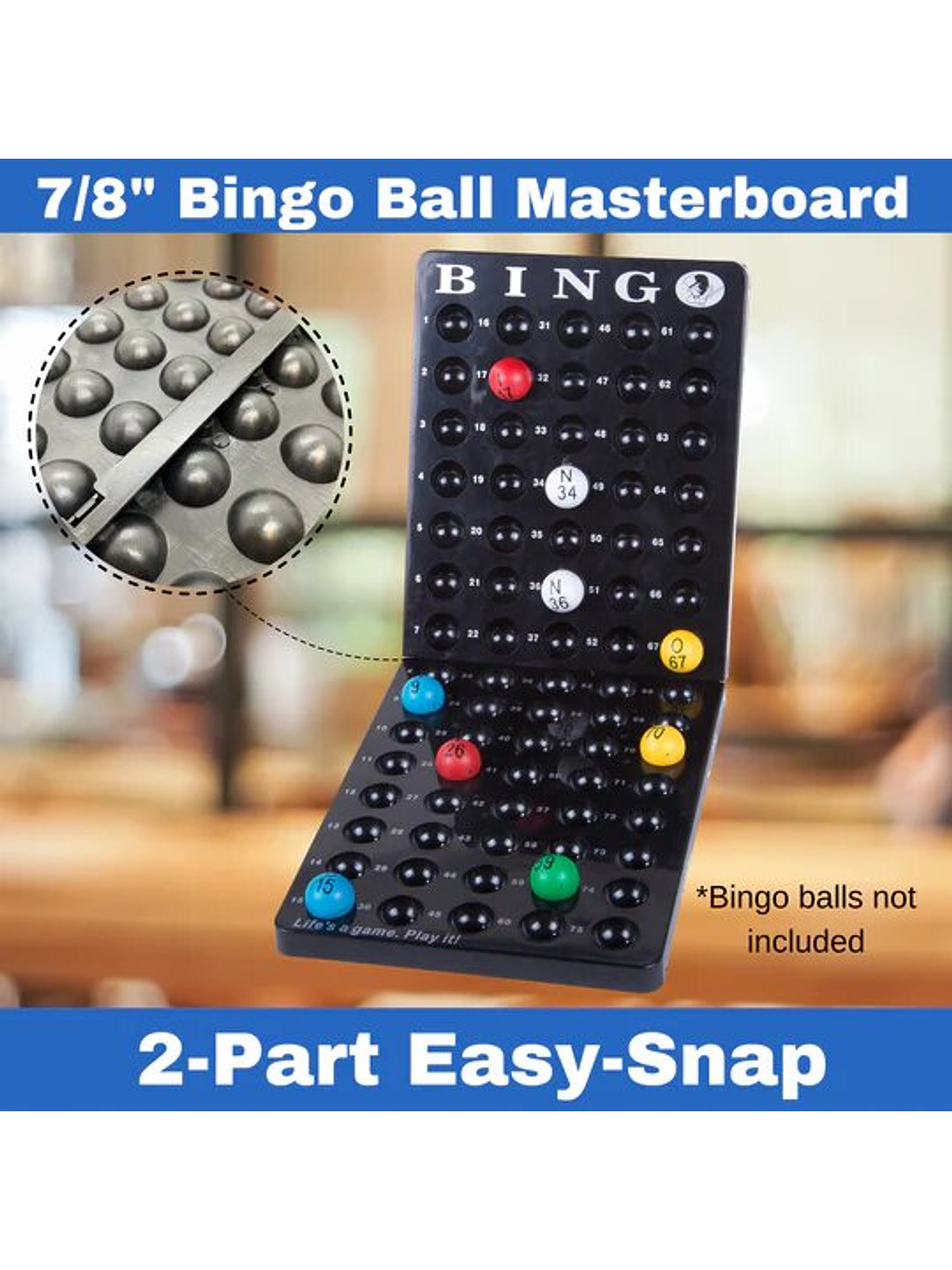 Bandeja ordenadora bolas de Bingo 3