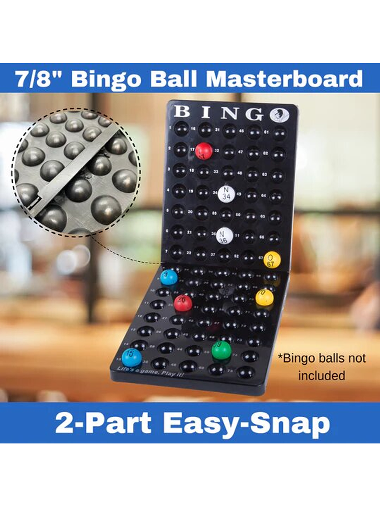 Bandeja ordenadora bolas de Bingo 3