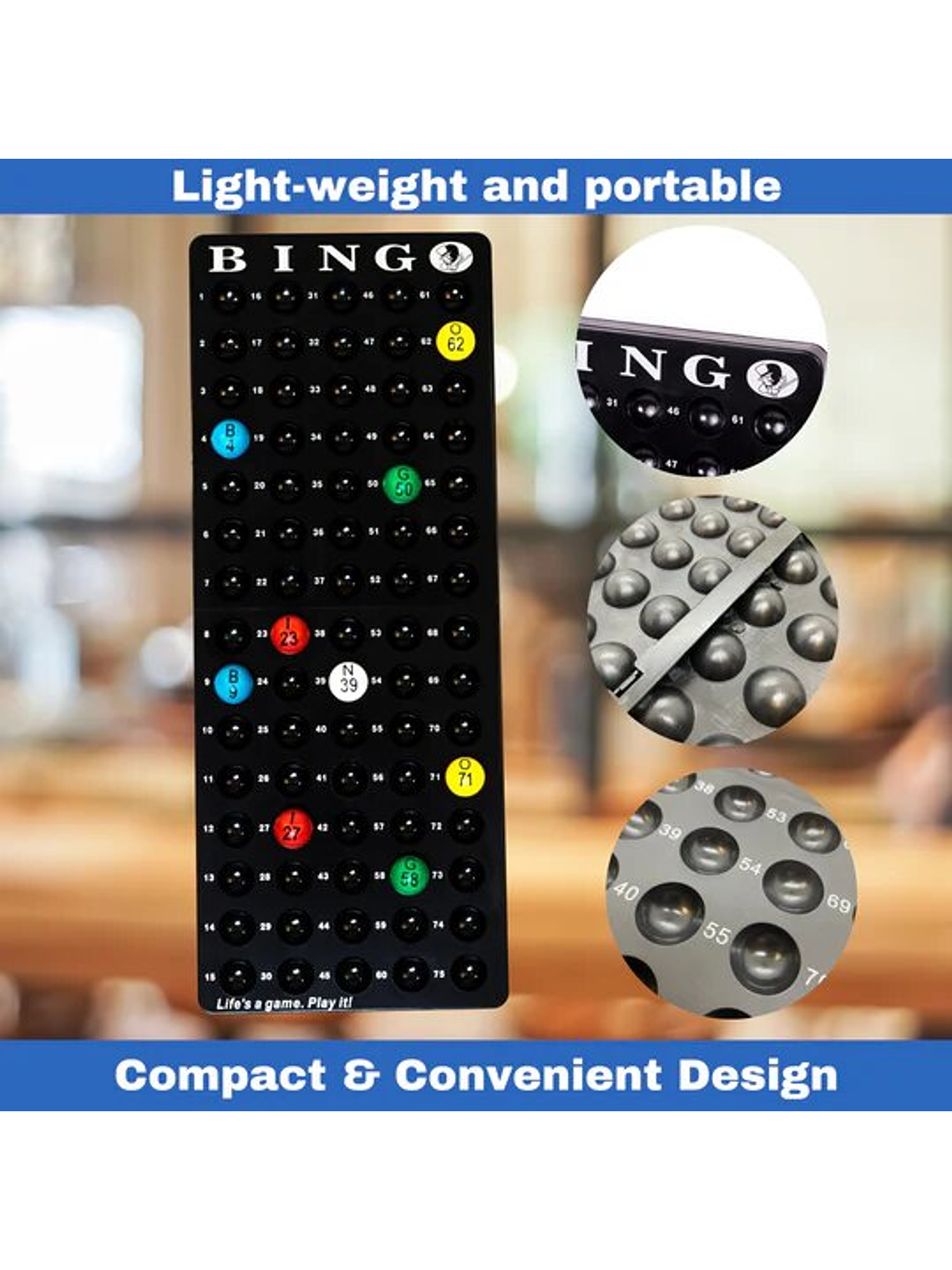 Bandeja ordenadora bolas de Bingo 4