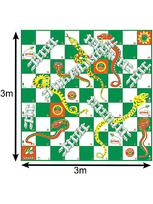 Escaleras y Serpientes gigante