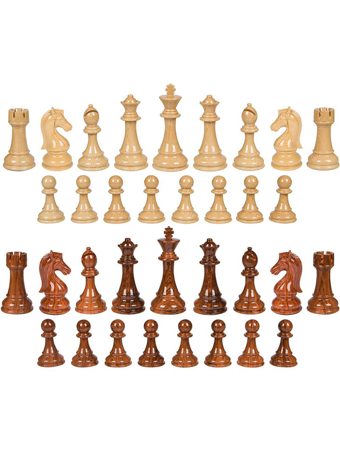 Set piezas de resina para Ajedrez 2