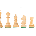Piezas Ajedrez de madera miniatura 3