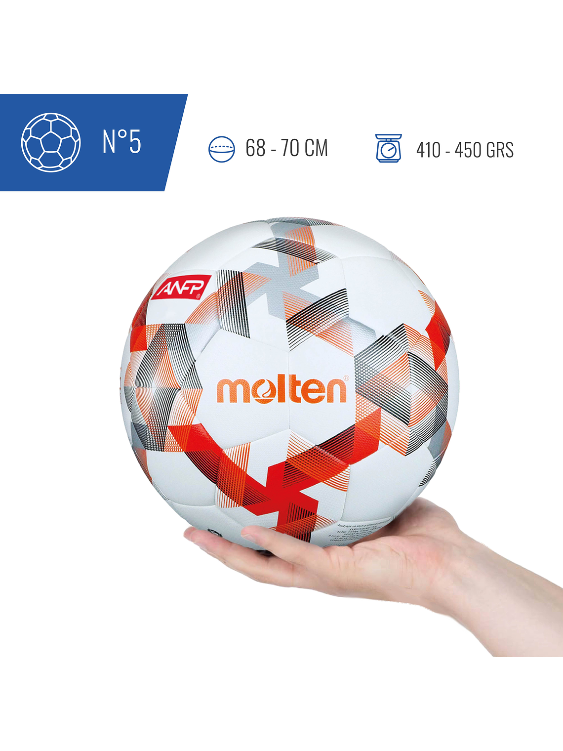 Balón Fútbol Molten 3100 FG 5 3