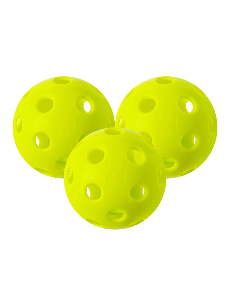 Pack 3 Pelotas Pickleball X-26 Indoor 2