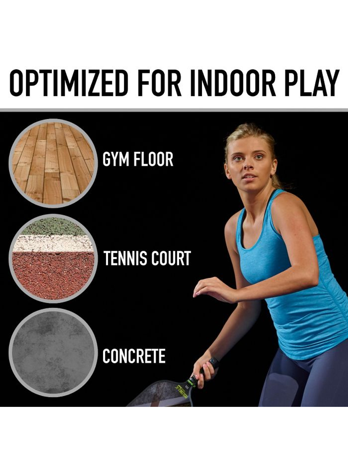 Pack 3 Pelotas Pickleball X-26 Indoor 5