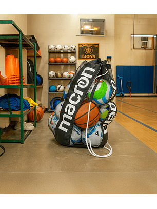 Balonera Macron Journey para 14 Balones | Saco Porta Balones Deportivo