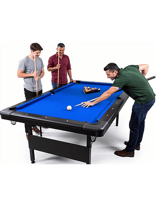 Mesa de pool plegable 7 pies (210 X 120 cm) 