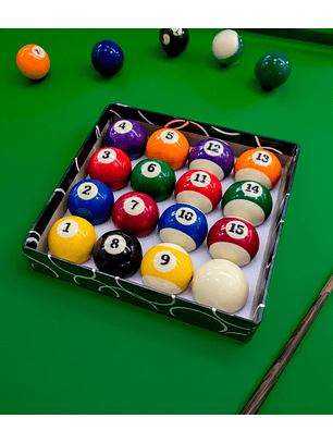 Juego de Bolas Poolina 47 mm (1 7/8”)