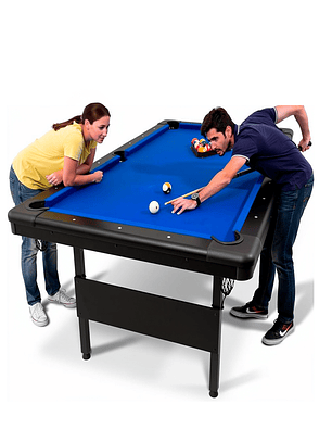 Mesa de pool plegable 7 pies (210 X 120 cm) 
