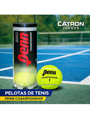 Tarro pelotas de tenis Penn Championship