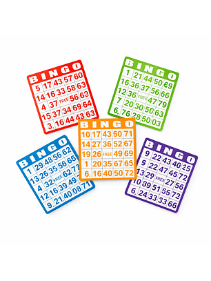 Cartones de Bingo 100 Unidades Catron