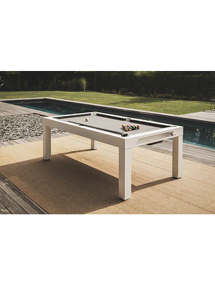 Mesa de Pool convertible Cornilleau Classic Outdoor White