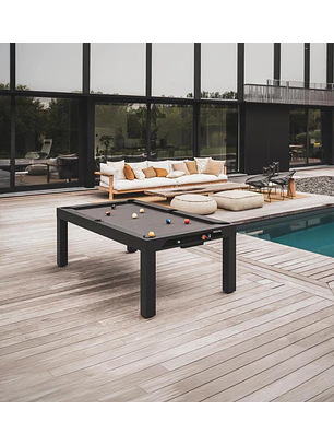 Mesa de Pool convertible Cornilleau Classic Outdoor Black