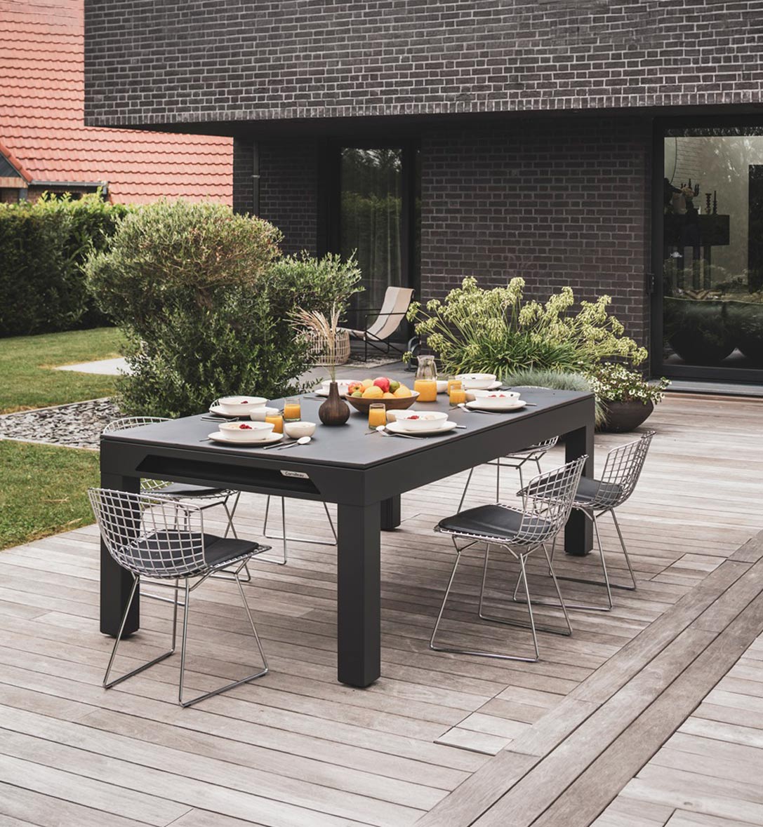 Mesa de Pool convertible Cornilleau Classic Outdoor Black 2