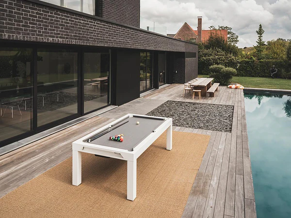 Mesa de Pool convertible Cornilleau Classic Outdoor White