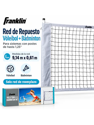 Red de Voleibol y Bádminton Franklin de Reemplazo