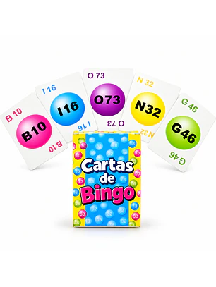 Naipe de Bingo Profesional Catron