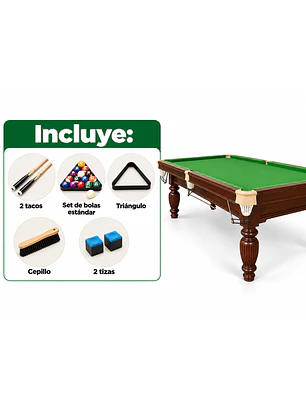 Mesa de pool Importada de 8 Pies