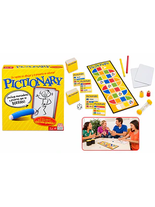 Pictionary Juego de Mesa de Dibujar y Adivinar