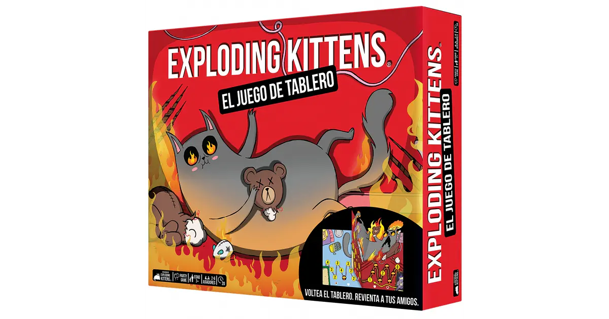 Exploding Kittens el juego de tablero