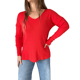 Sweater Italiano Ani Rojo