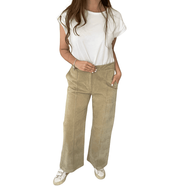 Pantalón Lila Camel