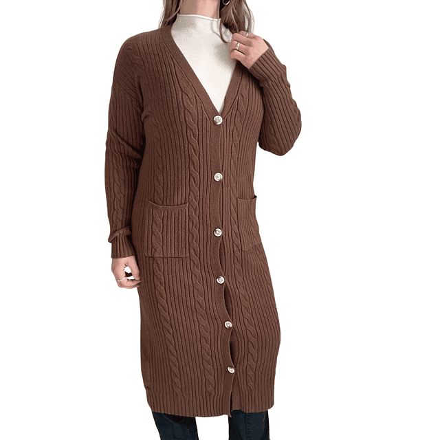 Cardigan Piedad Chocolate 