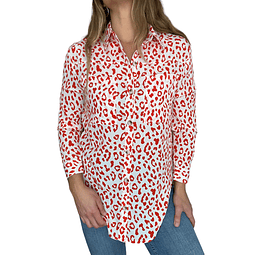 Blusa Print Roja