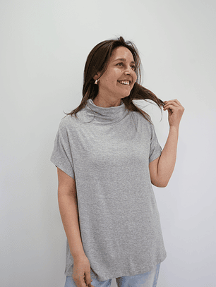 Polera Greta Gris