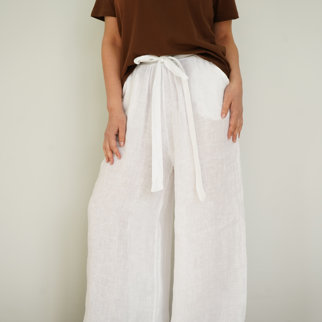 Pantalón Amanda Blanco  2