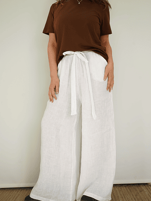 Pantalón Amanda Blanco 