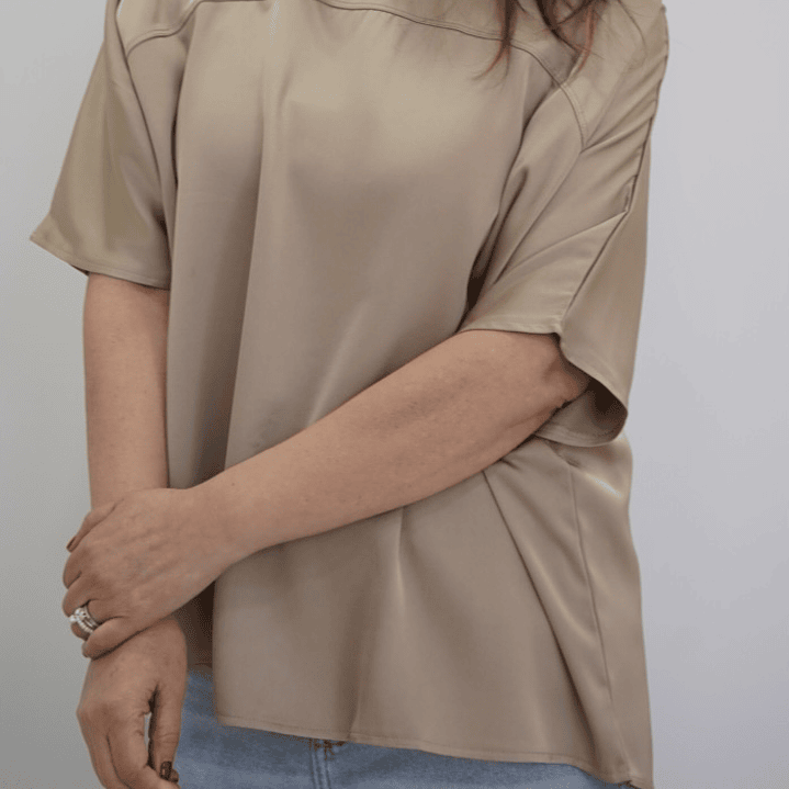 Blusa Samba Taupe 2